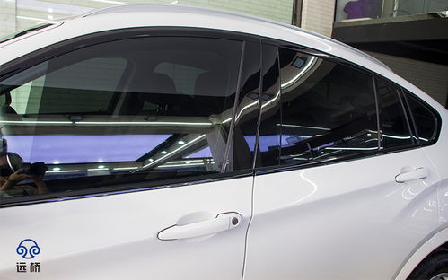 廊坊远桥施工3M汽车玻璃隔热膜，为宝马X4打造专属“隐形空调”